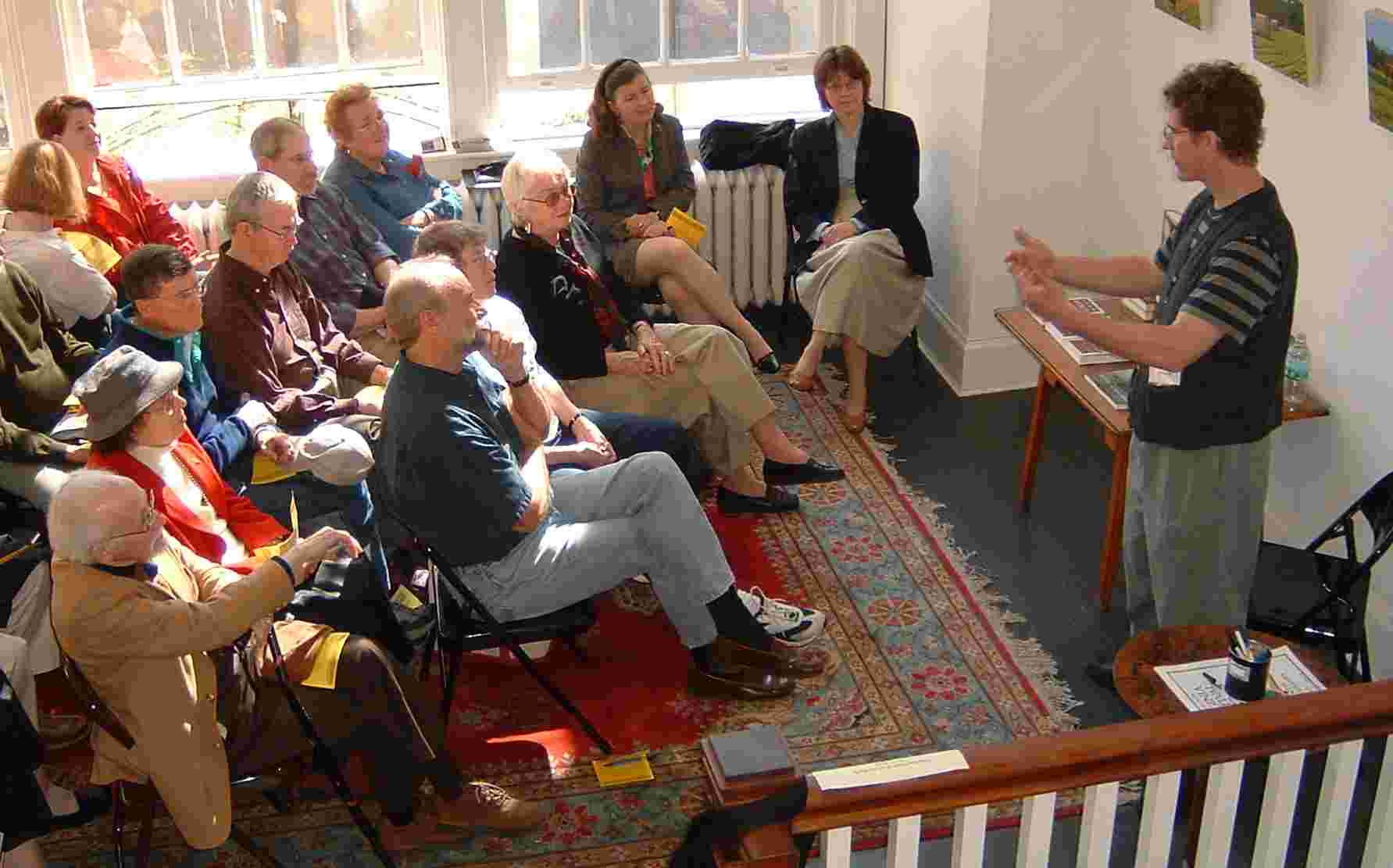 Dean
                King at 2004 Virginia Festival of the Book